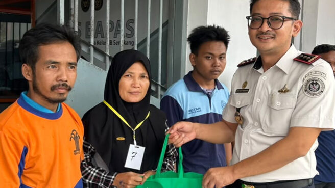 Rutan Sengkang Tebar Kepedulian, Salurkan Bantuan Sosial untuk Keluarga Warga Binaan Kurang Mampu
